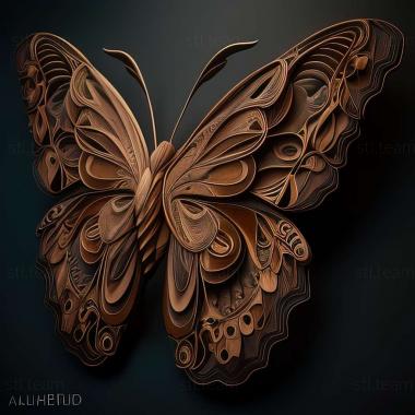 3D model Papilio woodfordi (STL)